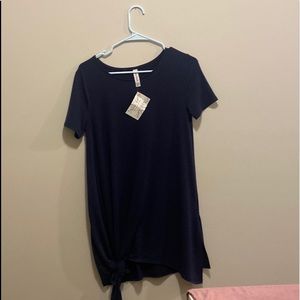 Flowy long shirt.